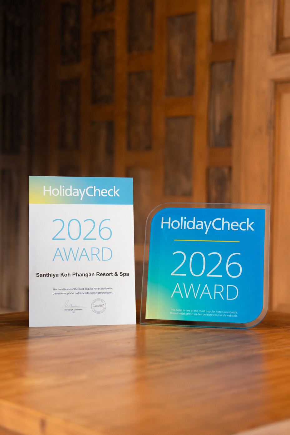 HOLIDAYCHECK AWARD 2026